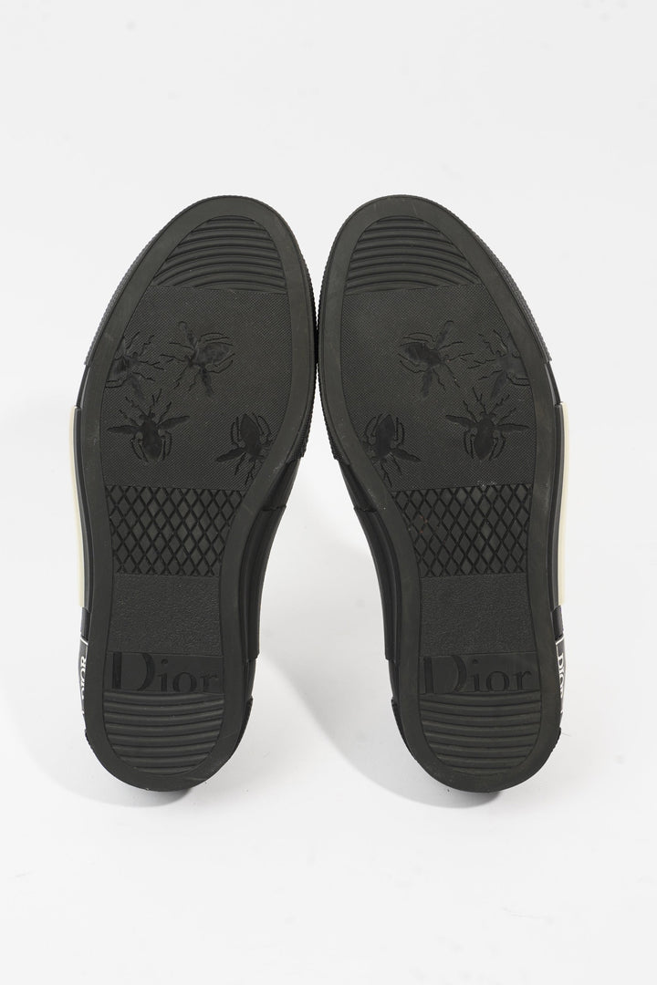 Christian Dior B23 Low Top Black Oblique Canvas EU 38 UK 5