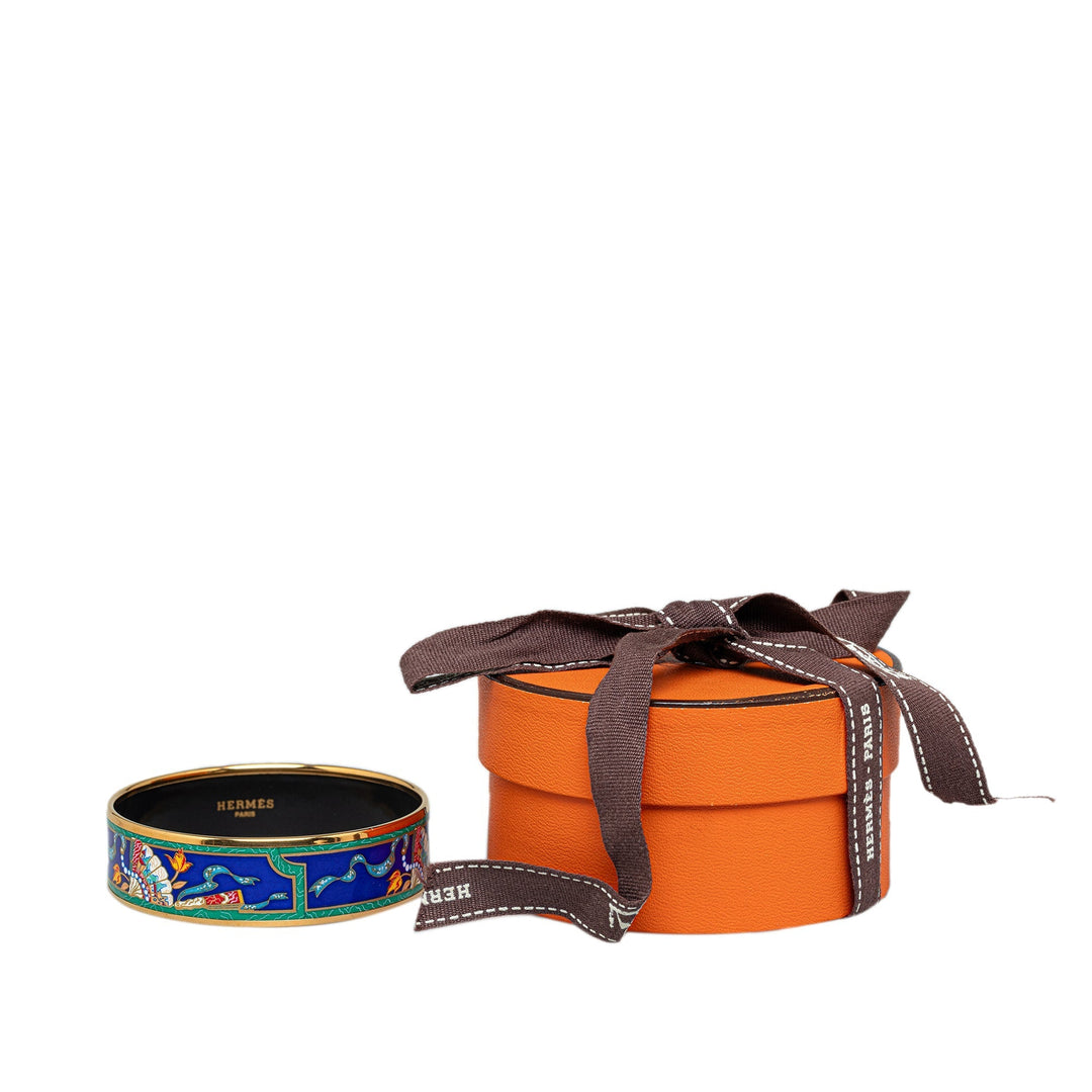 Top quality Hermes Wide Enamel Bangle Costume Bracelet