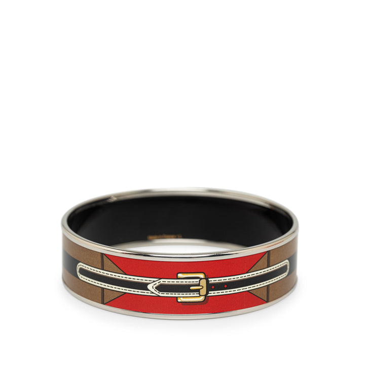Top quality Hermes Wide Enamel Bangle Costume Bracelet