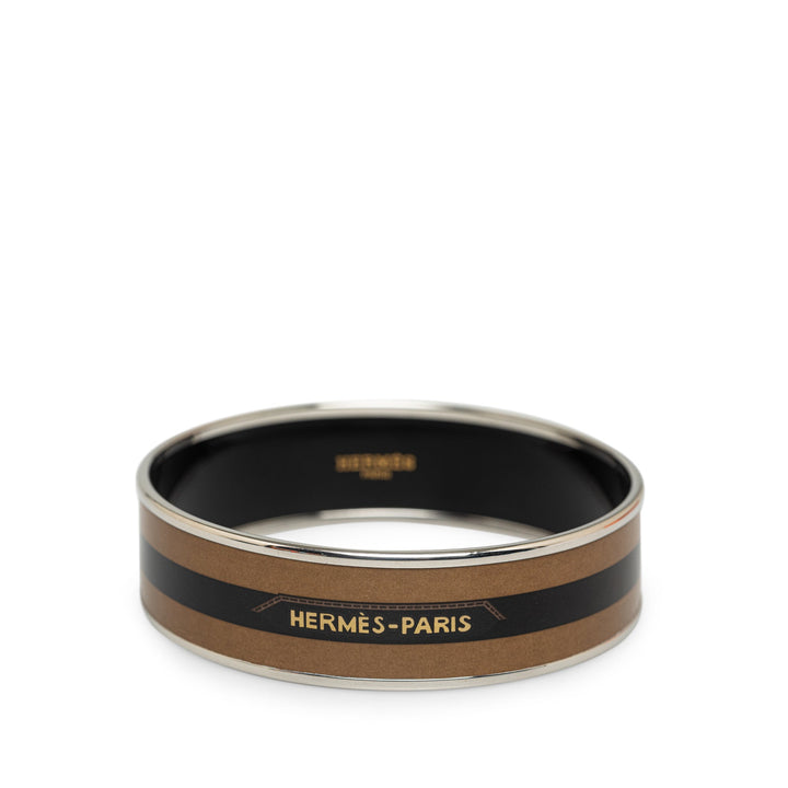 Top quality Hermes Wide Enamel Bangle Costume Bracelet