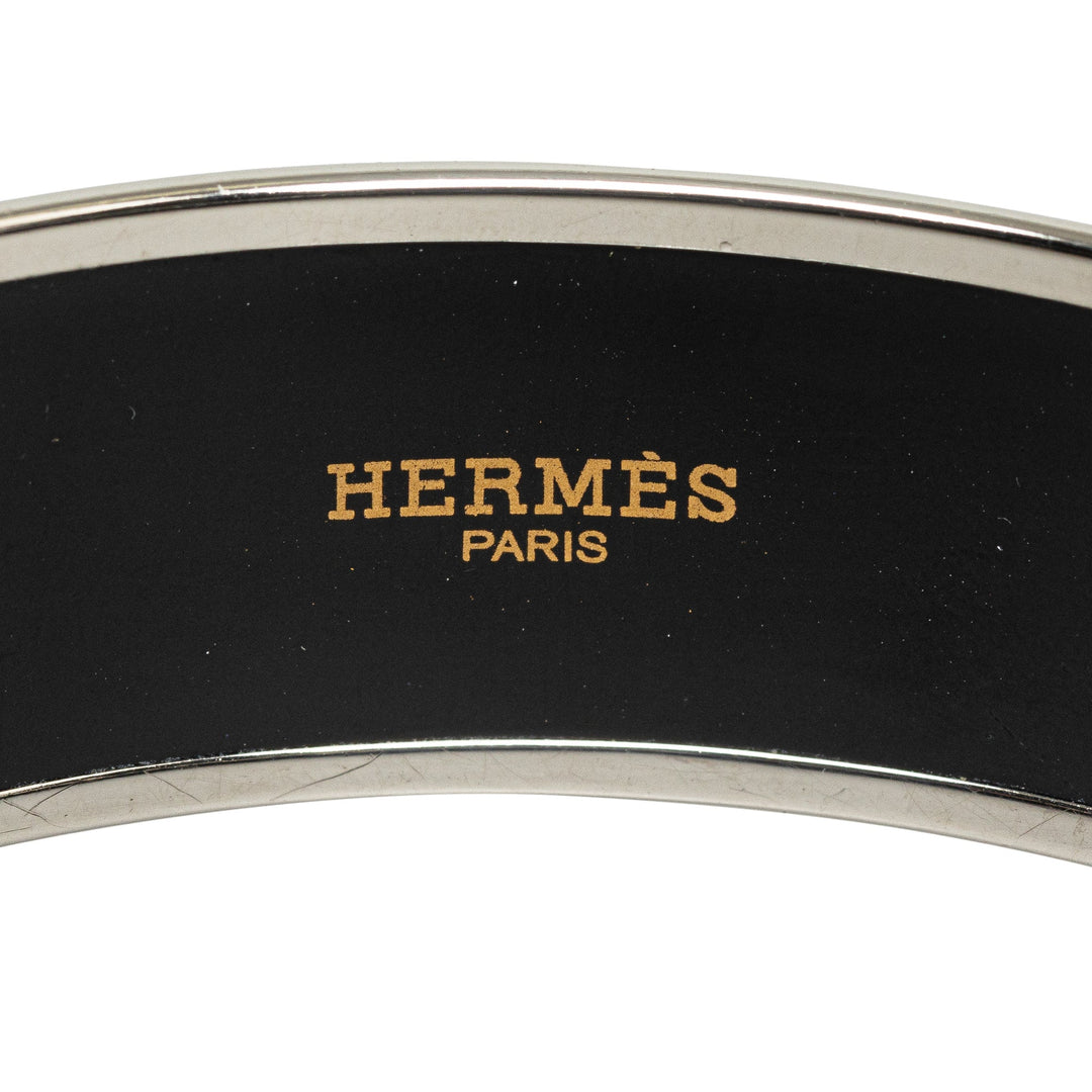 Top quality Hermes Wide Enamel Bangle Costume Bracelet