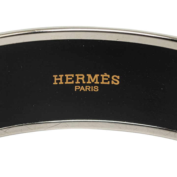 Top quality Hermes Wide Enamel Bangle Costume Bracelet