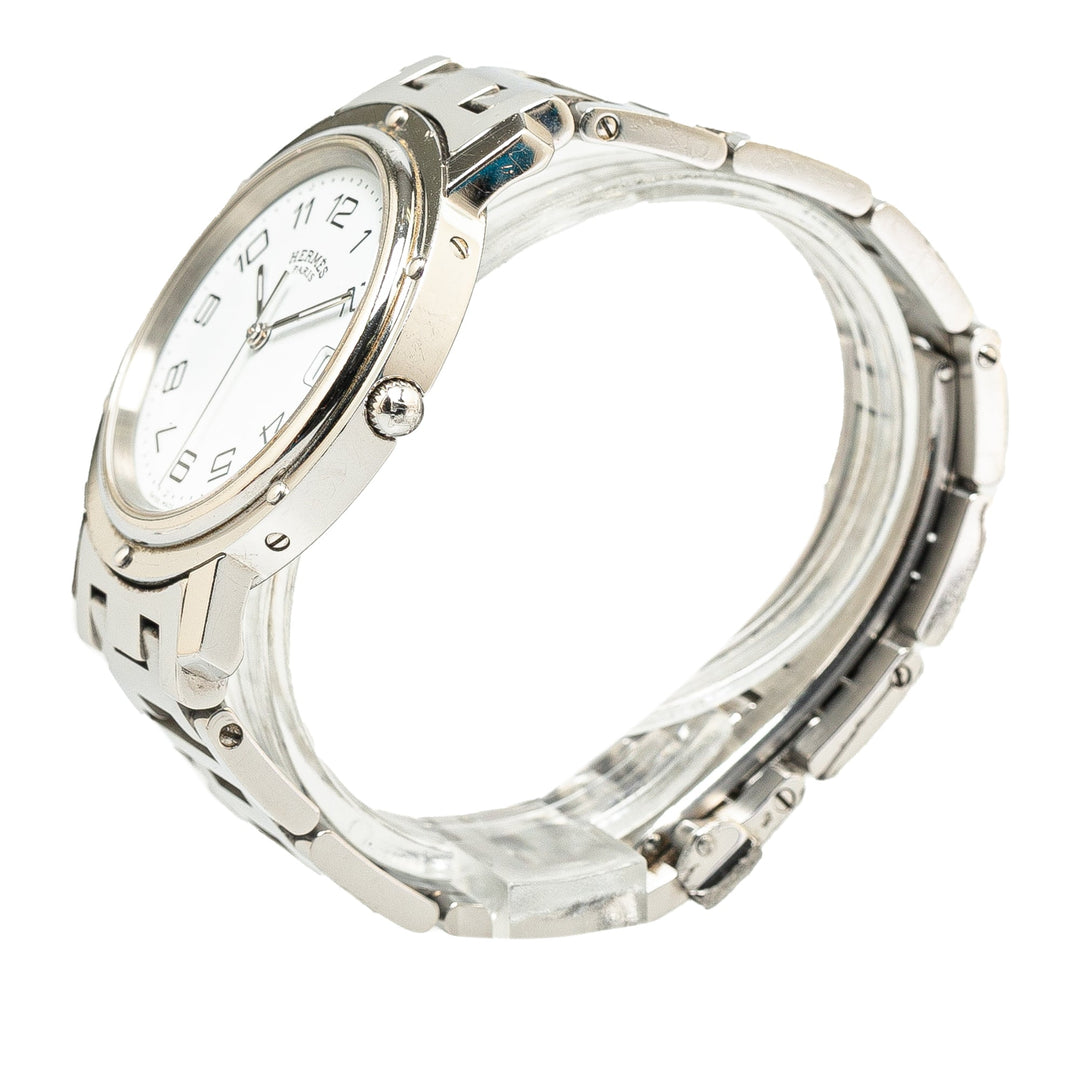 Top quality Hermes Quartz Stainless Steel Clipper Watch