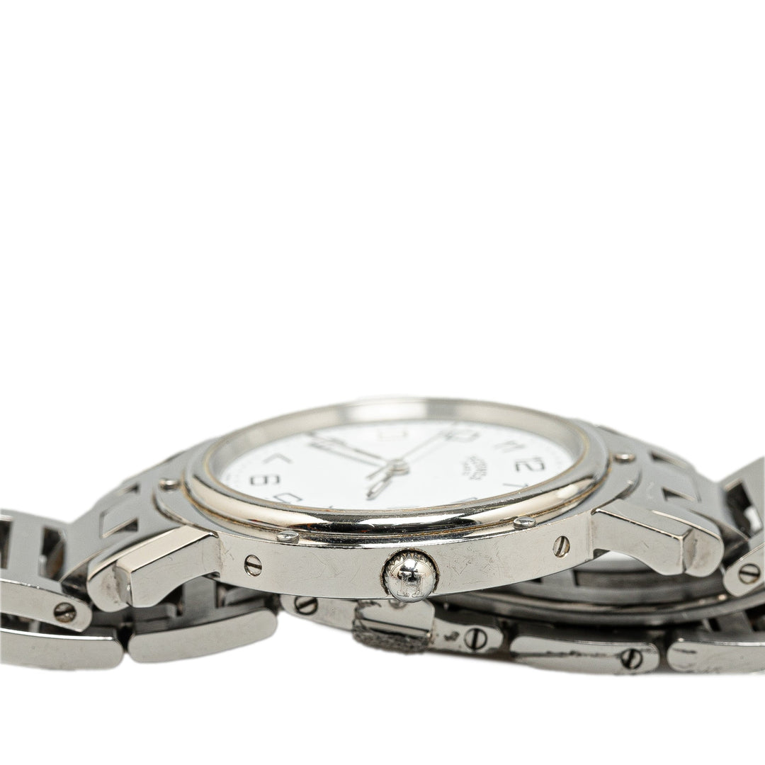 Top quality Hermes Quartz Stainless Steel Clipper Watch