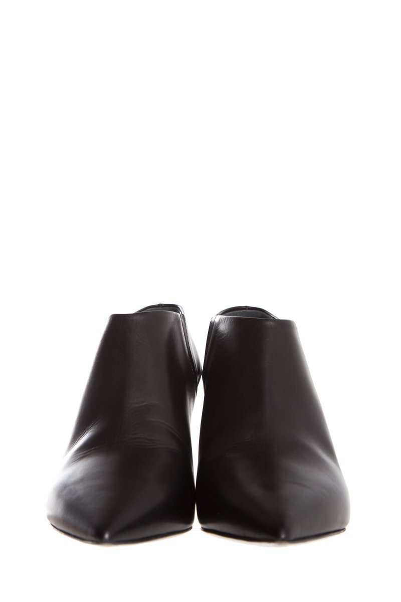 Narciso Rodriguez Black Leather Booties SZ 38.5