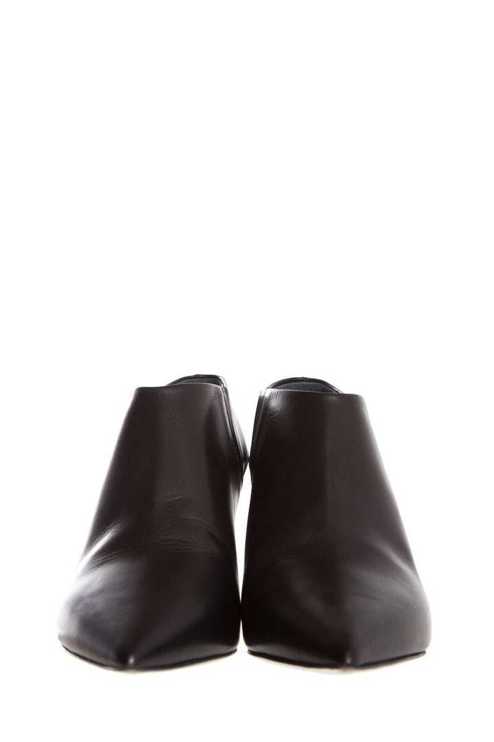 Narciso Rodriguez Black Leather Booties SZ 38.5