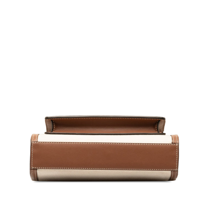 BURBERRY Mini Canvas Pocket Bag