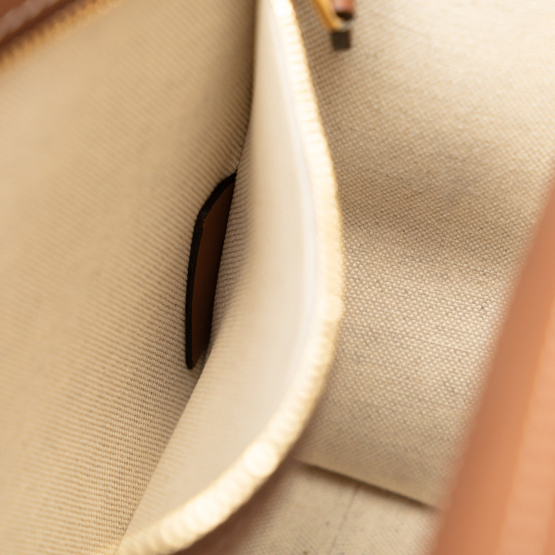 BURBERRY Mini Canvas Pocket Bag