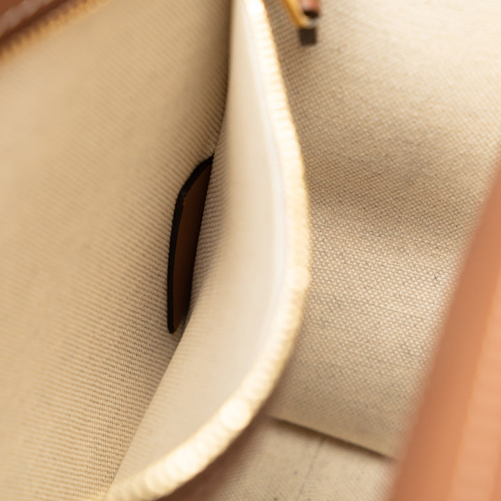 BURBERRY Mini Canvas Pocket Bag