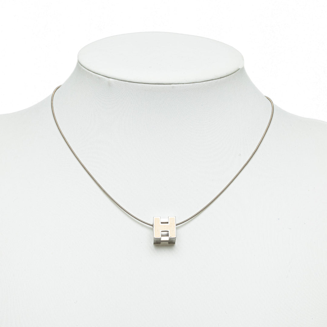 Hermes Cage d'H Cube Necklace Costume Necklace