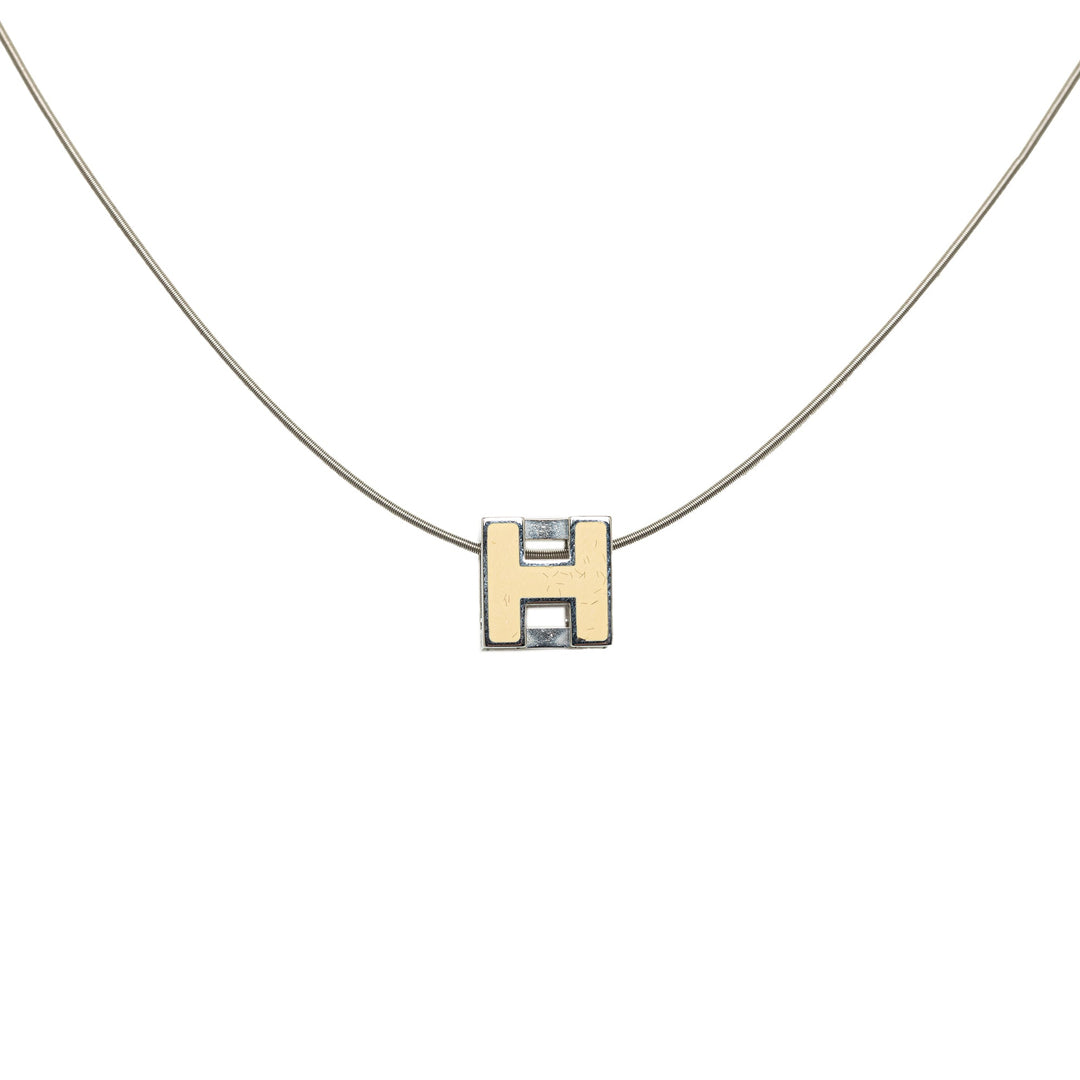 Top quality Hermes Cage d'H Cube Necklace Costume Necklace