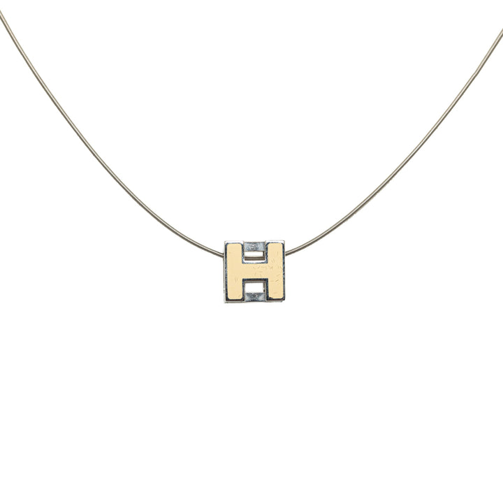 Top quality Hermes Cage d'H Cube Necklace Costume Necklace