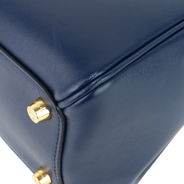 Celine 16 Medium Top Handle Satinated Calfskin Bag