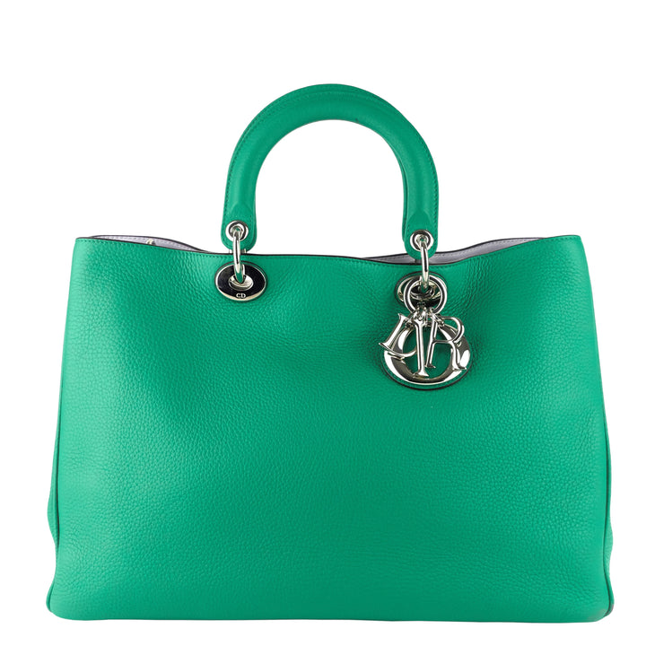 Top quality Dior Top quality Diorissimo Large Calfskin Leather Bag with Pouch