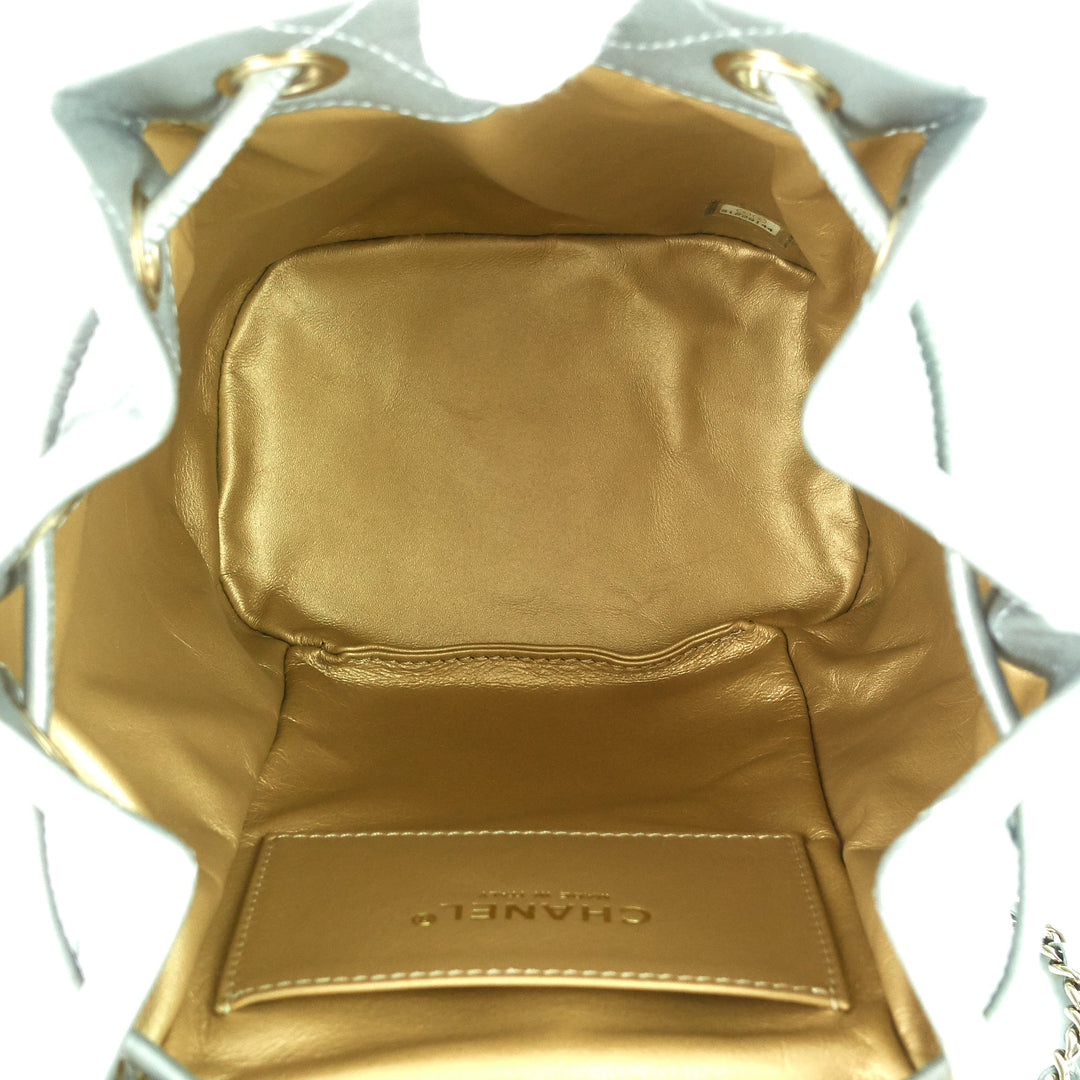 Top Quality Chanel CC Lambskin Leather Chain New Backpack