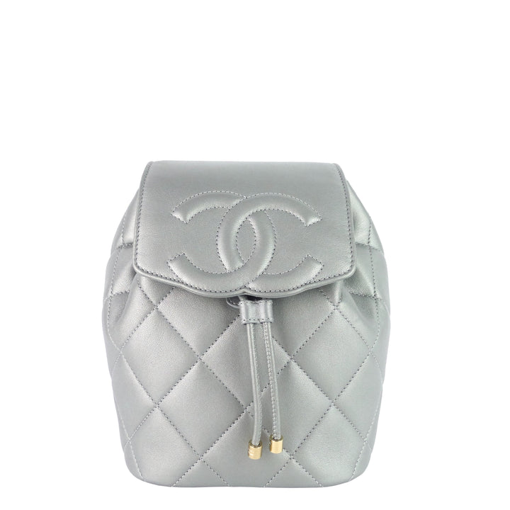 Top Quality Chanel CC Lambskin Leather Chain New Backpack
