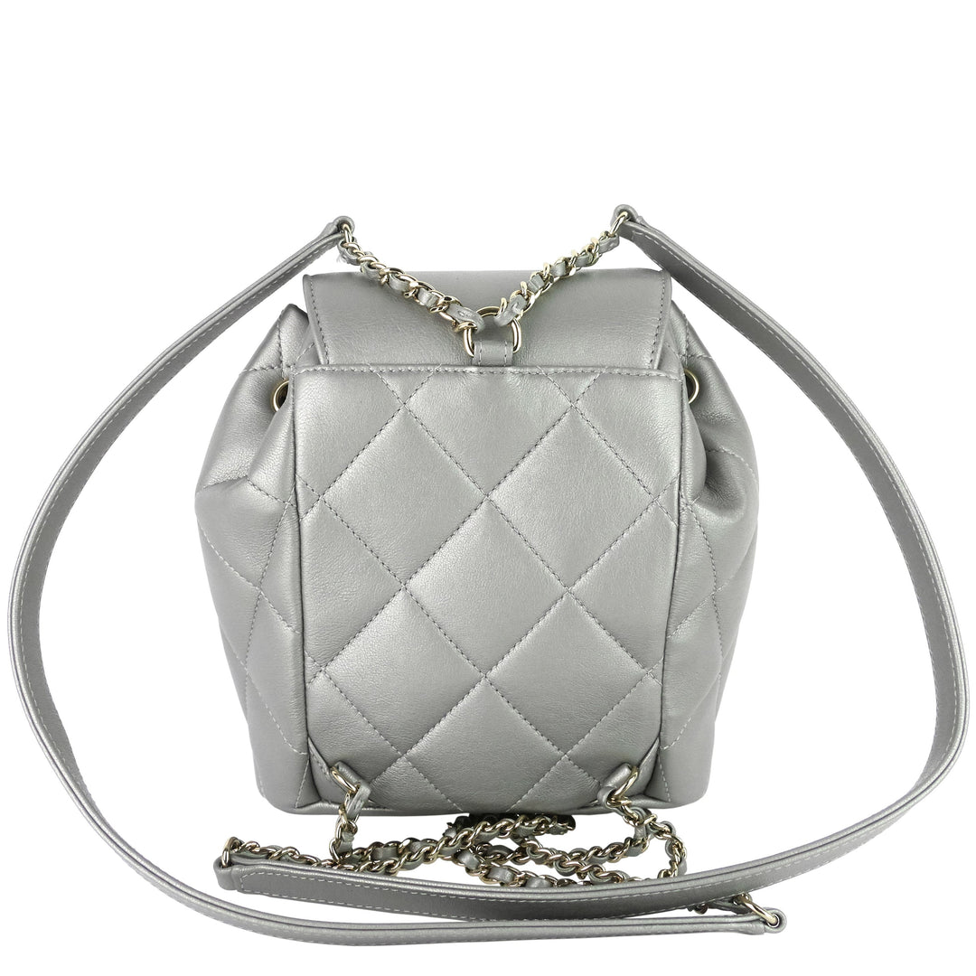 Top Quality Chanel CC Lambskin Leather Chain New Backpack
