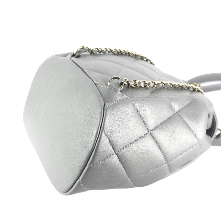 Top Quality Chanel CC Lambskin Leather Chain New Backpack
