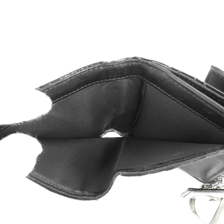 Top quality Dior Patent Leather Cannage Quilted Wallet