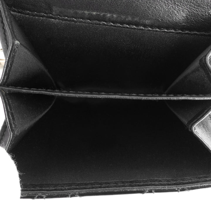 Top quality Dior Patent Leather Cannage Quilted Wallet