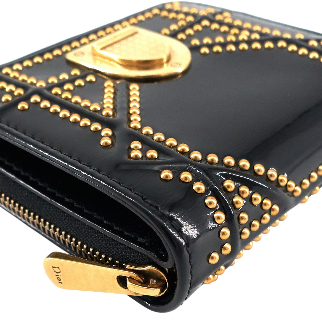 Top quality Dior Top quality Diorama Patent Leather Wallet