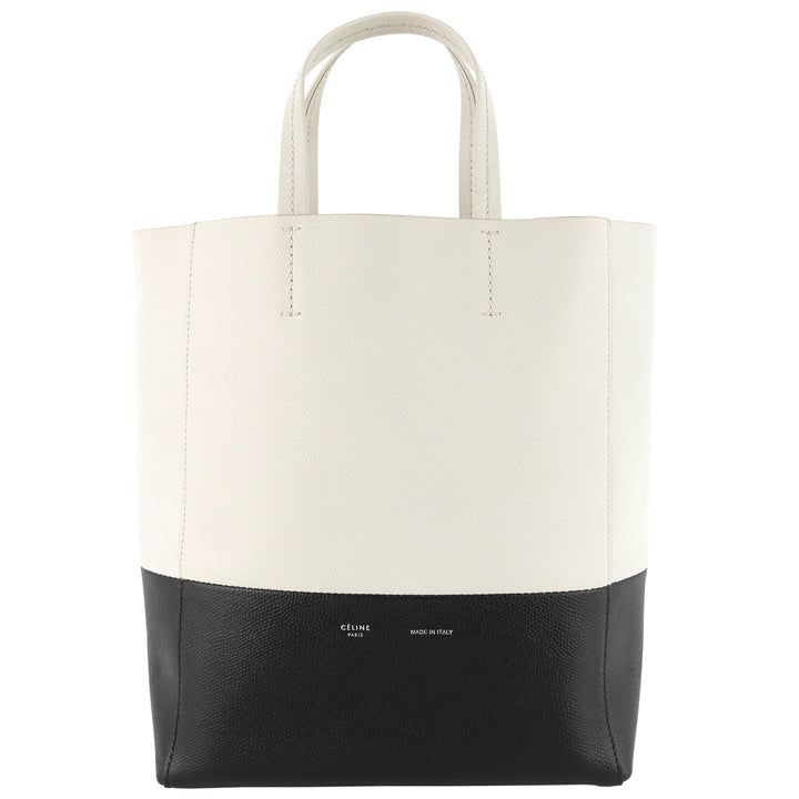 Celine Vertical Cabas Small Bicolour Tote Bag