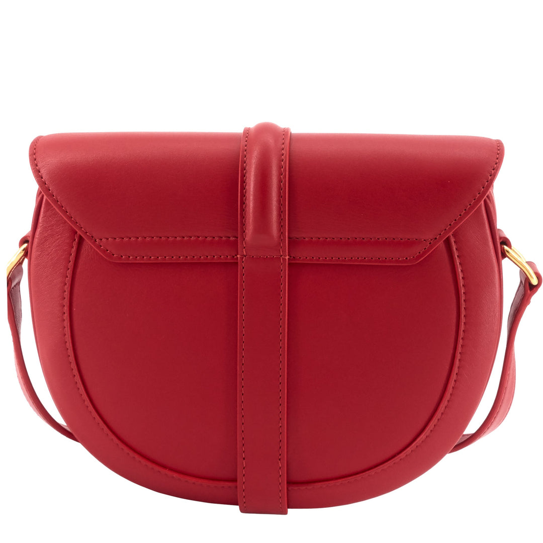 Celine Besace 16 Small Satinated Leather Bag