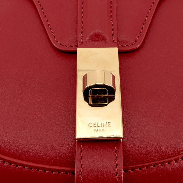 Celine Besace 16 Small Satinated Leather Bag