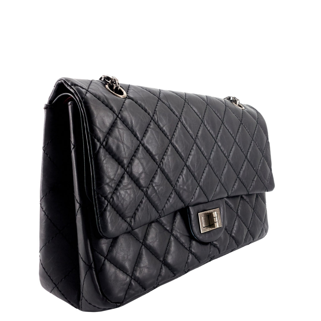 Chanel 2.55 Large Aged Leather New Bag