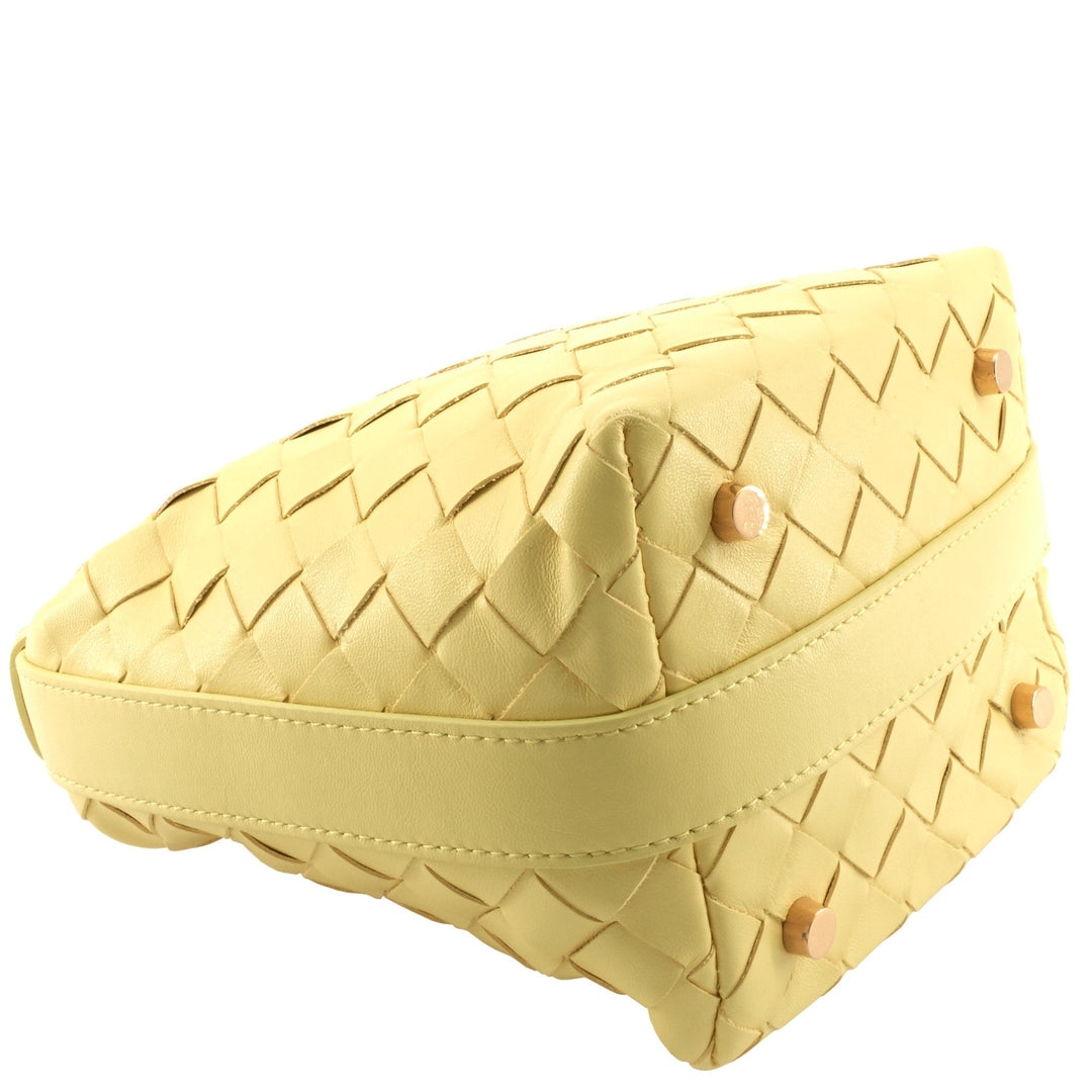 Bottega veneta Candy Wallace Nappa Intrecciato Leather Bag