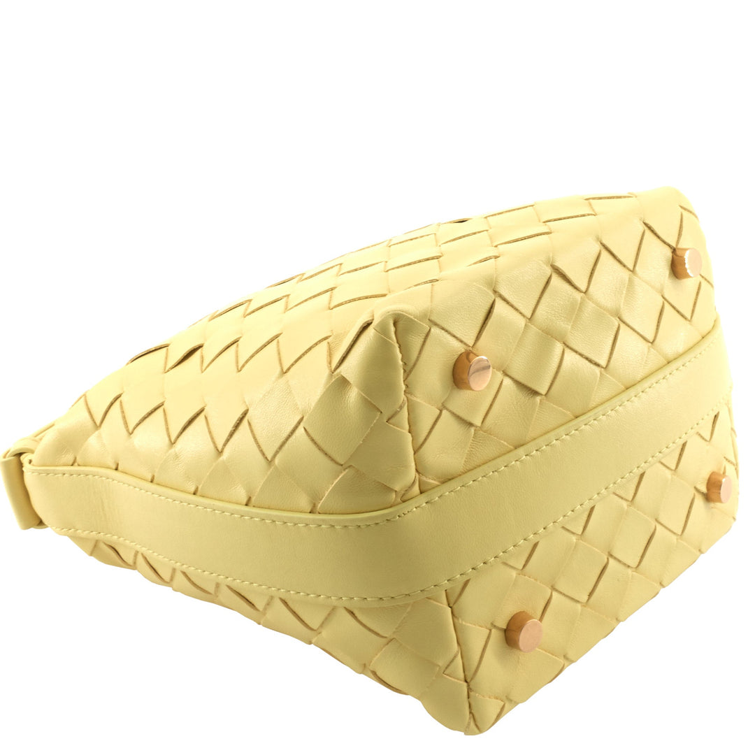 Bottega veneta Candy Wallace Nappa Intrecciato Leather Bag