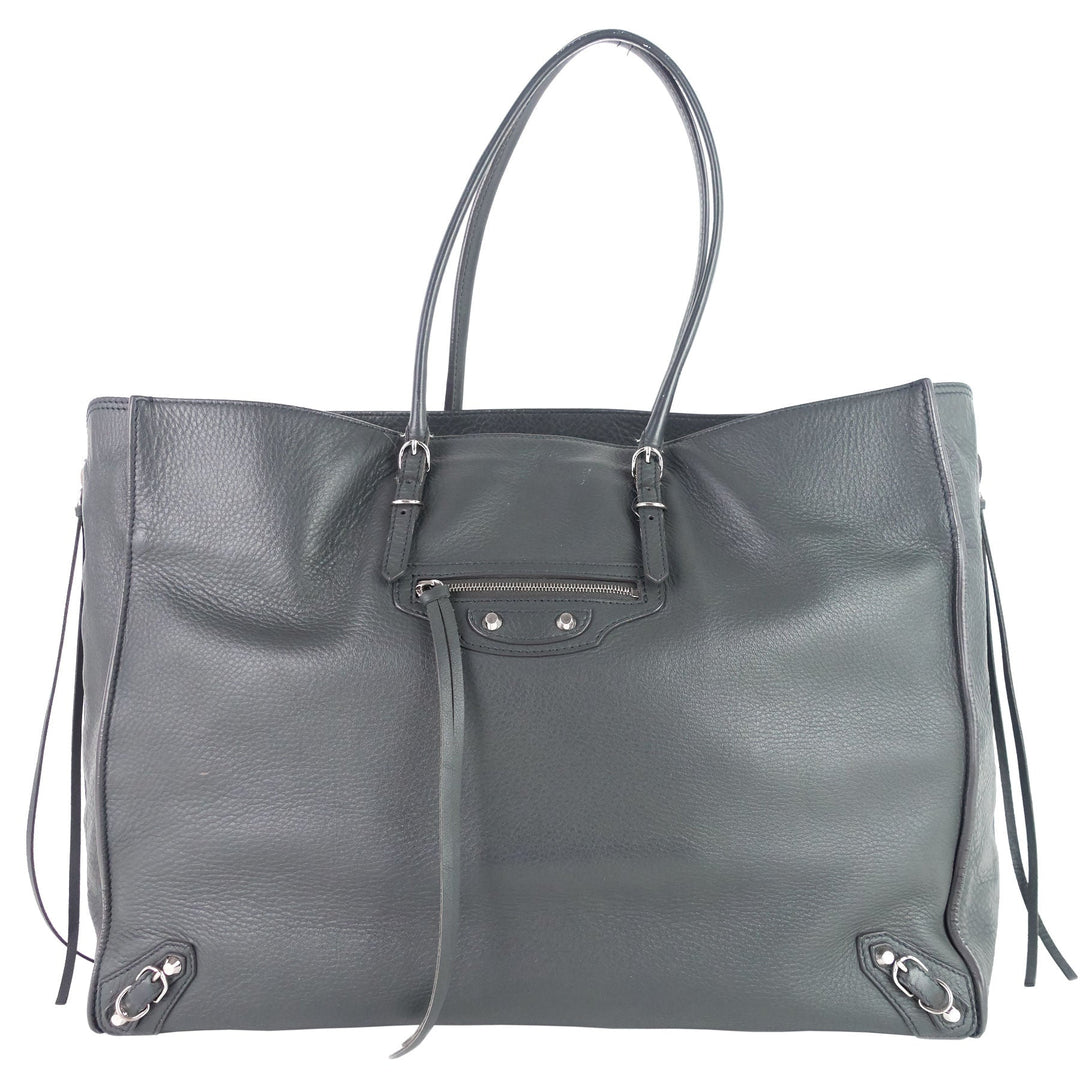 Top Quality Balenciaga Papier A4 Medium Classic Stud Agneau Leather Bag