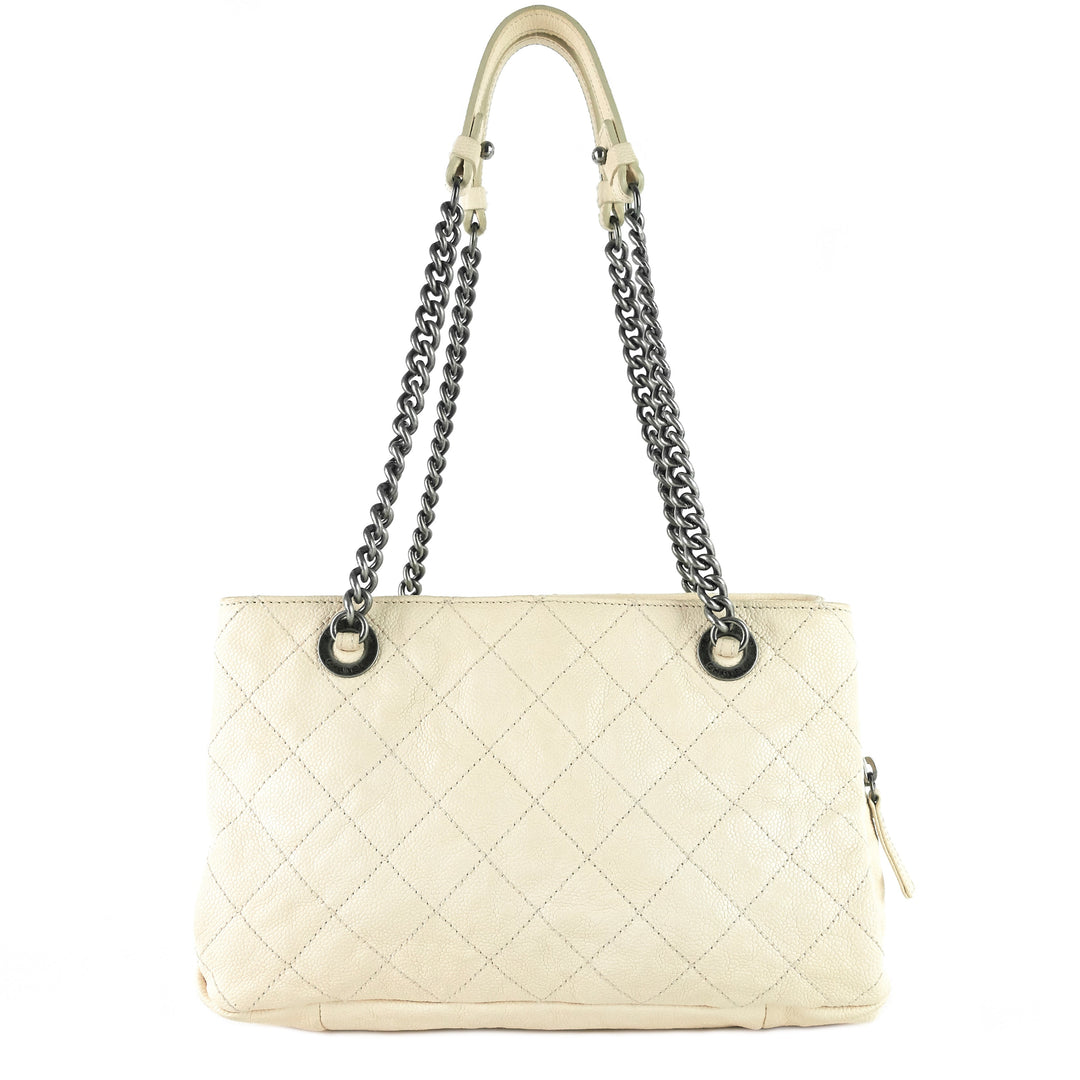 Chanel Chic Small Matelasse Caviar Leather Tote Bag