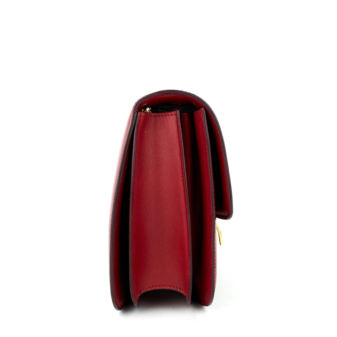 Celine Box Flap Medium Calf Leather Bag