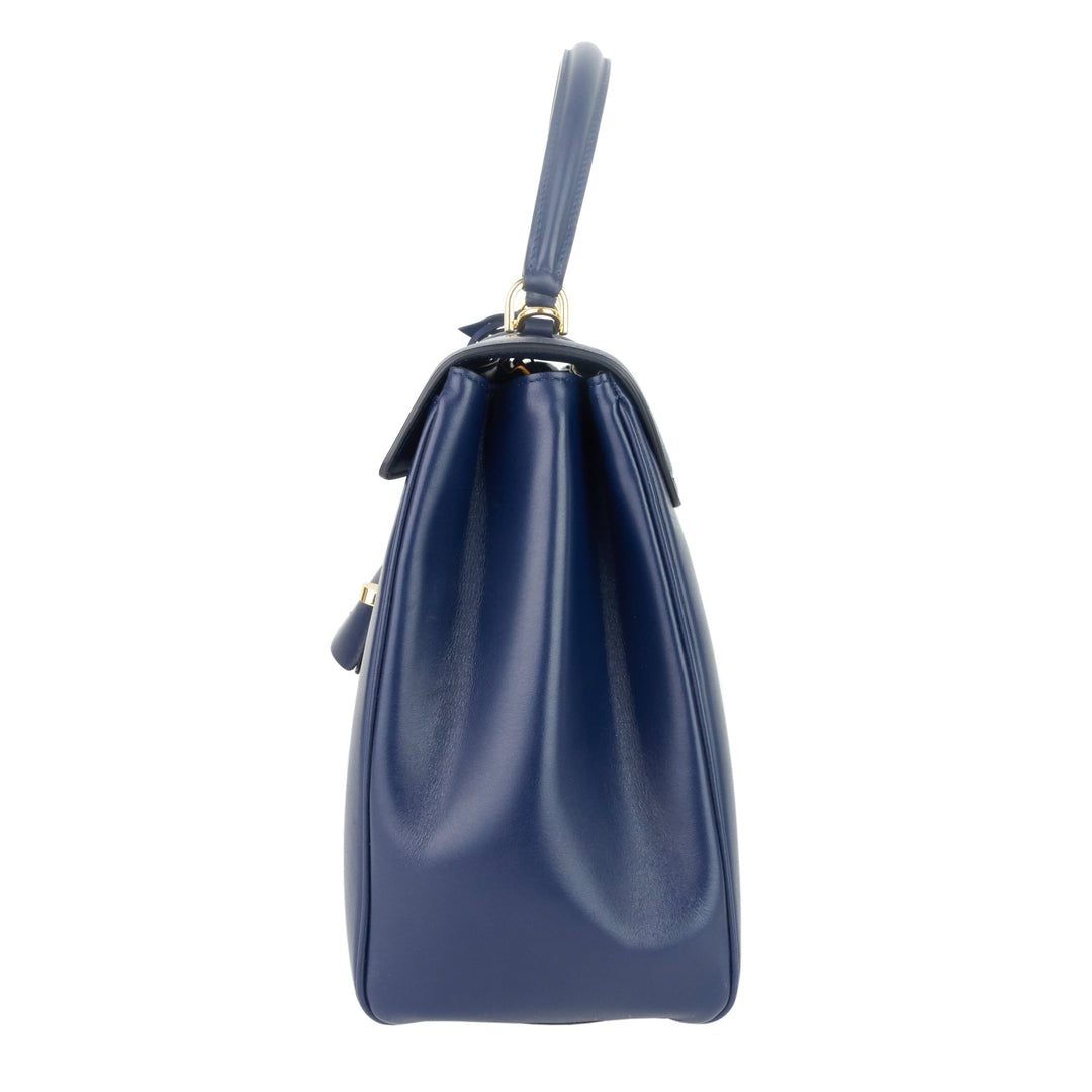 Celine 16 Medium Top Handle Satinated Calfskin Bag