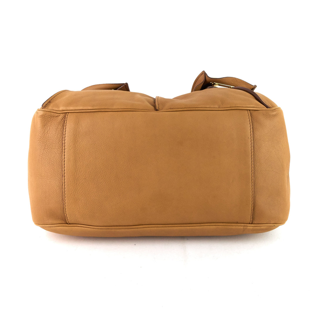 Celine Ball Lock Leather  Bag
