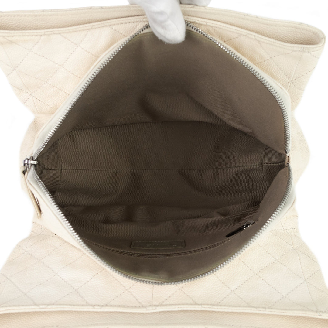 Chanel Chic Small Matelasse Caviar Leather Tote Bag