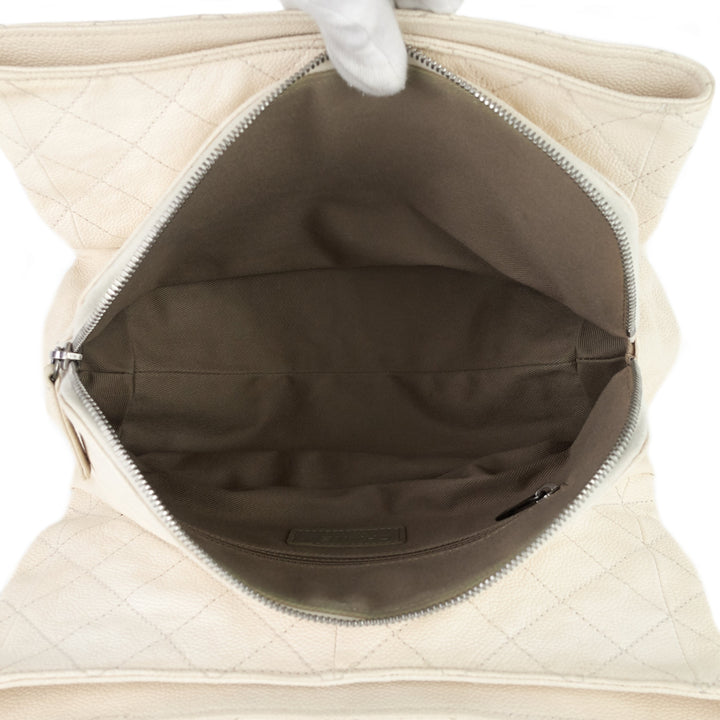 Chanel Chic Small Matelasse Caviar Leather Tote Bag