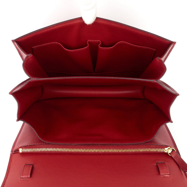 Celine Box Flap Medium Calf Leather Bag