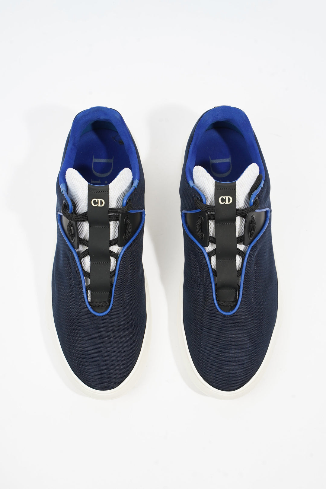 Christian Dior B17 Navy / White Fabric EU 44 UK 10