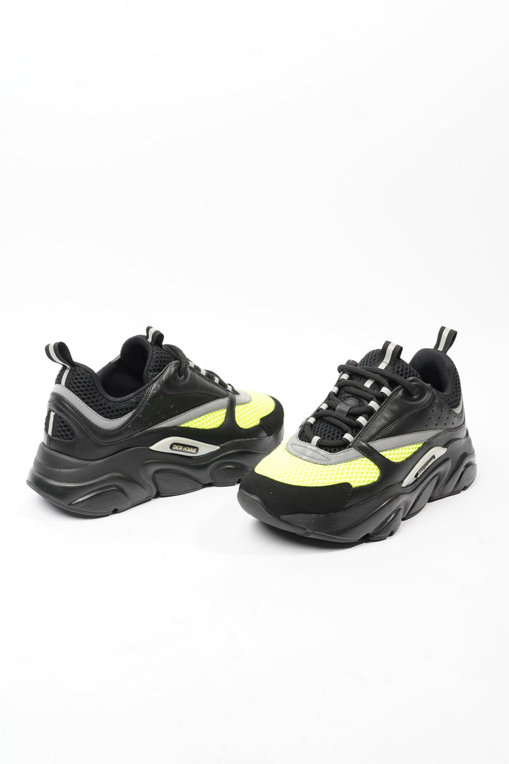 Christian Dior B22 Black / Yellow Mesh EU 38 UK 5