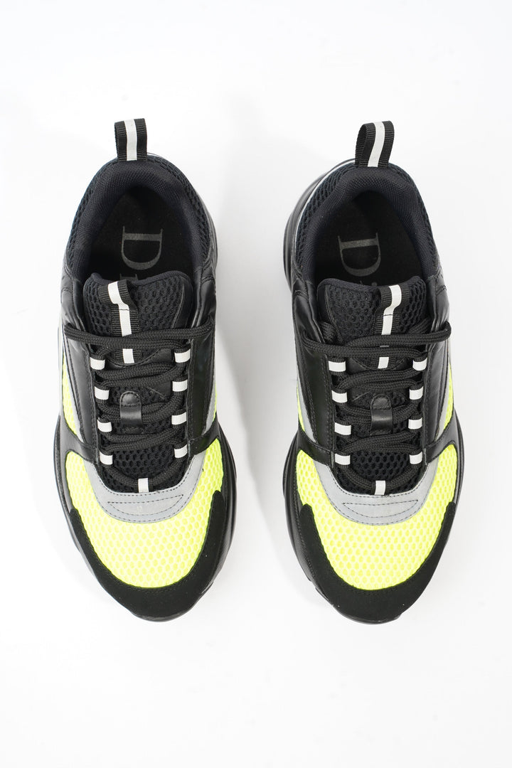 Christian Dior B22 Black / Yellow Mesh EU 38 UK 5