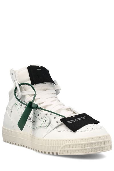 3.0 OFF-COURT LEATHER HIGH-TOP SNEAKERS