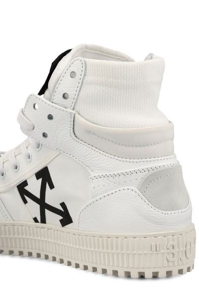 3.0 OFF-COURT LEATHER HIGH-TOP SNEAKERS