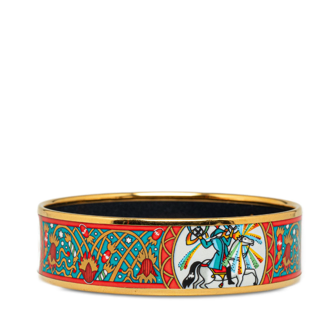 Top quality Hermes Wide Enamel Bangle Costume Bracelet