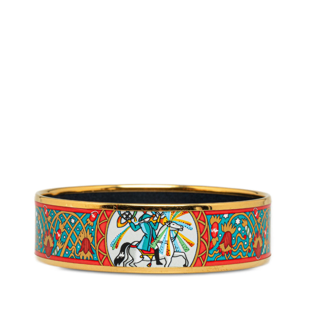 Top quality Hermes Wide Enamel Bangle Costume Bracelet