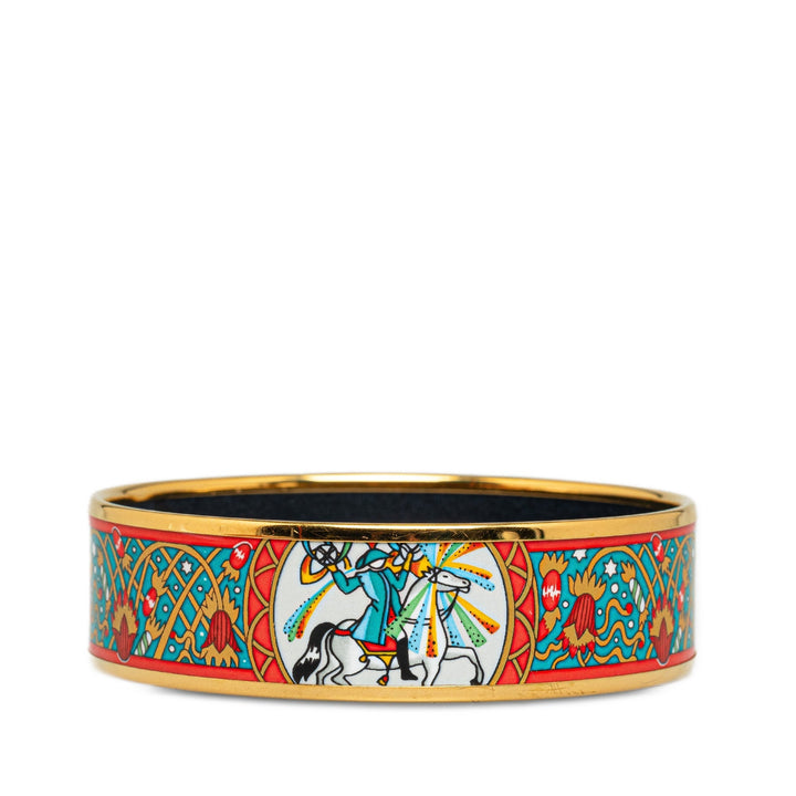Top quality Hermes Wide Enamel Bangle Costume Bracelet
