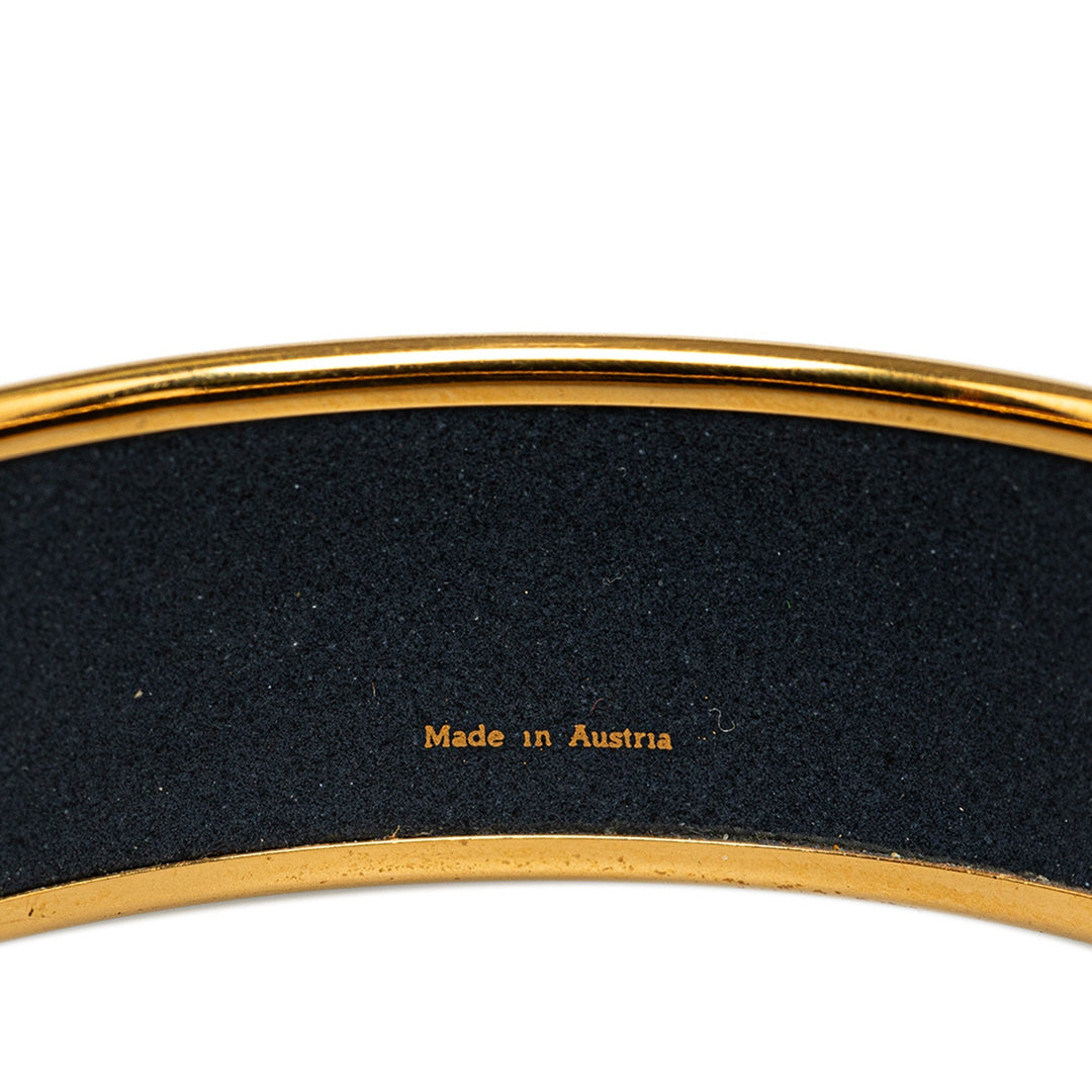 Top quality Hermes Wide Enamel Bangle Costume Bracelet