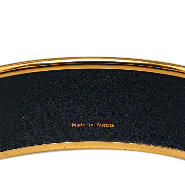 Top quality Hermes Wide Enamel Bangle Costume Bracelet