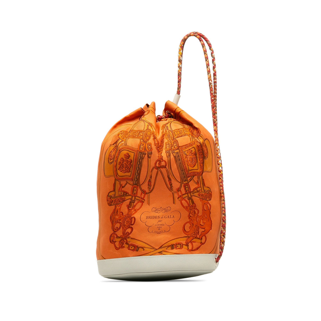Hermes Brides de Gala Soie Cool 22 Bucket Bag